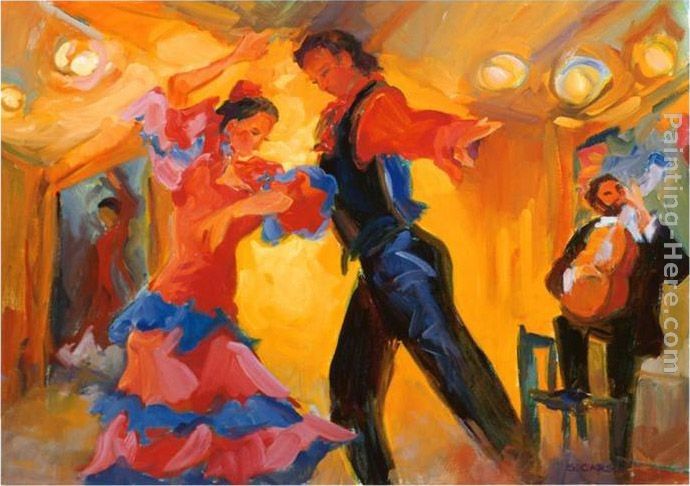 Flamenco Dancer La Pareja del Flamenco